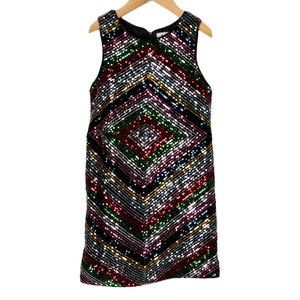MILLY MINIS Girls' Sleeveless Sequin Dress